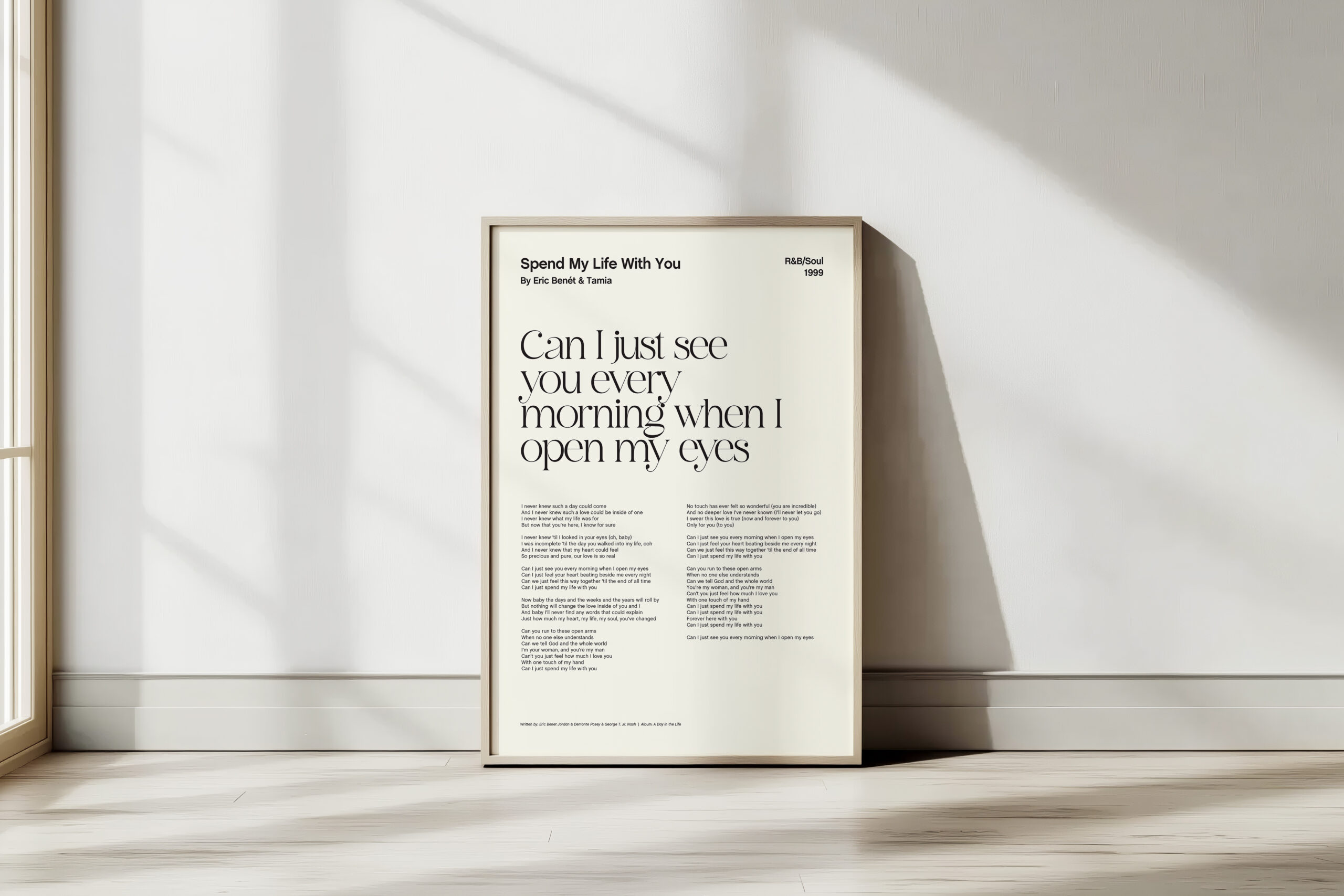 Spend My Life With You